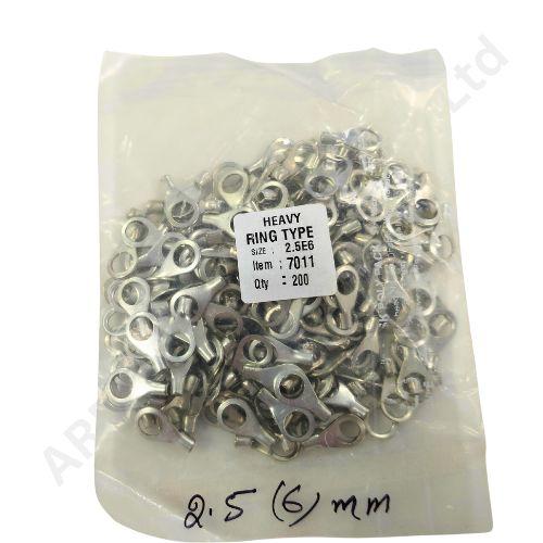 CABLE TERMINAL 2.5(6)MM RING